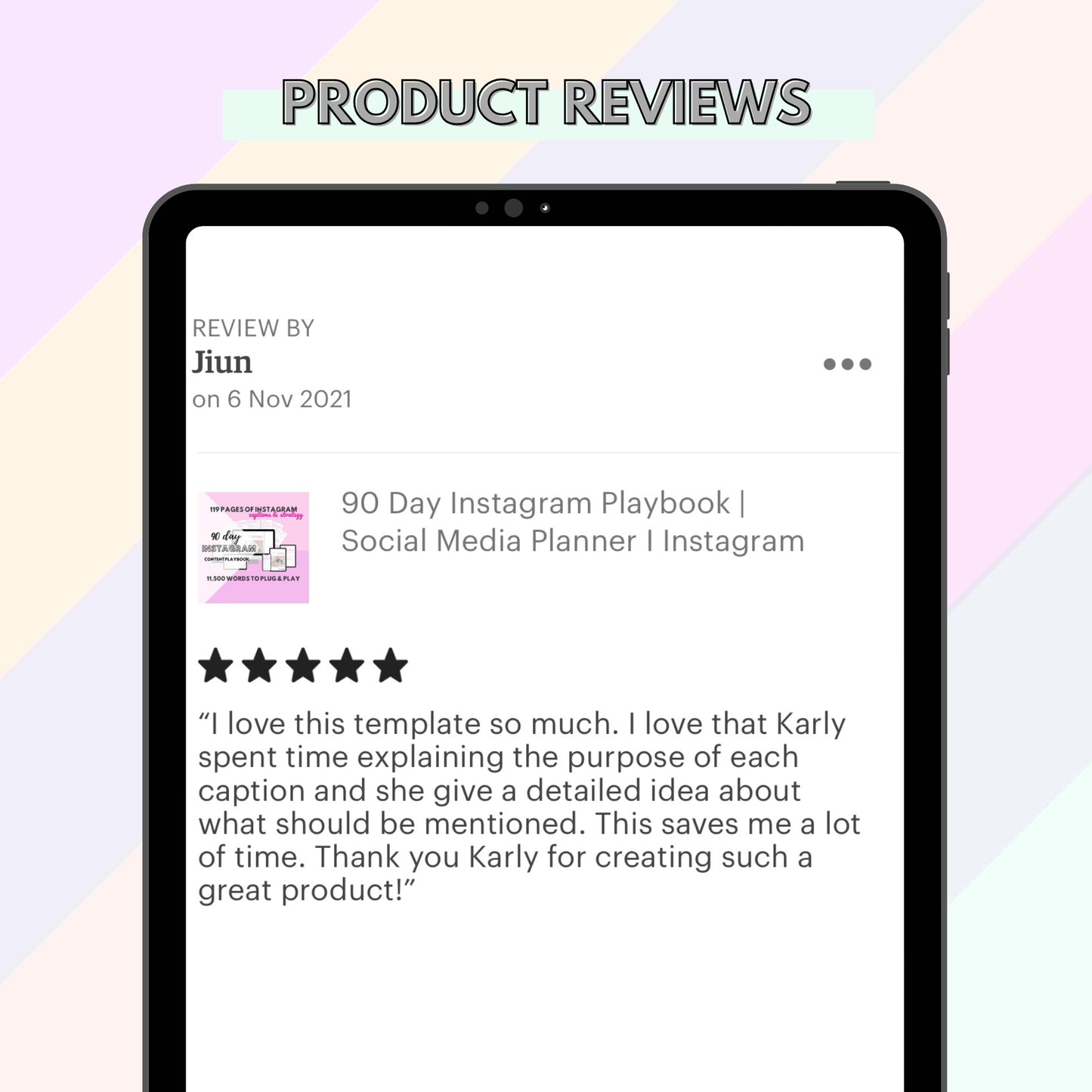 3 Month Instagram Kit - Instant download