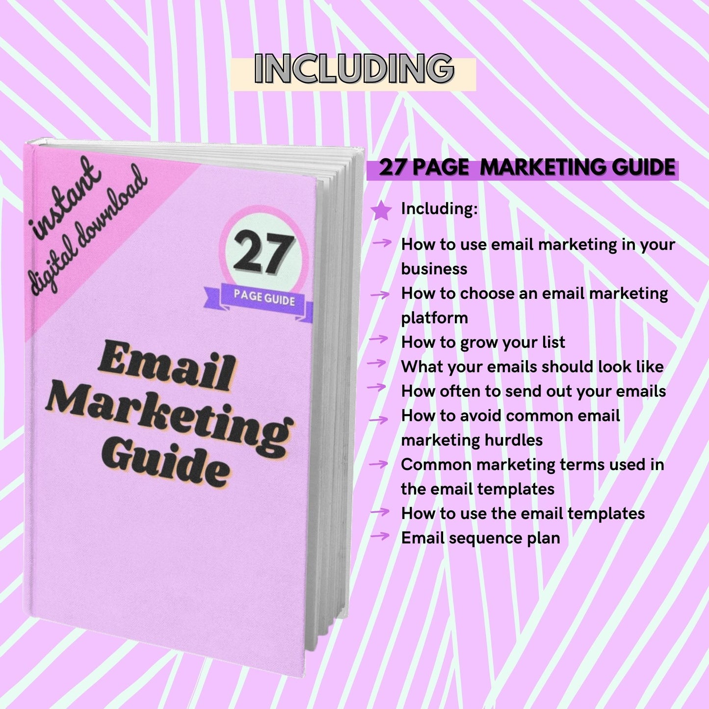 Email Marketing Sequence Templates & Guide - Instant download