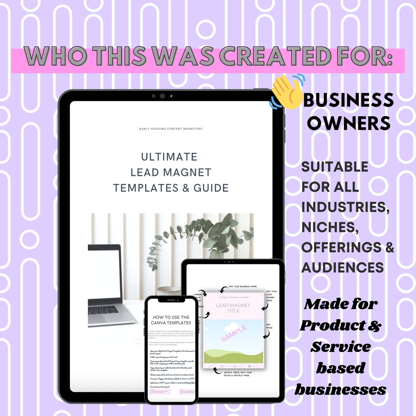 Ultimate Lead Magnet Templates and Guide - Instant download