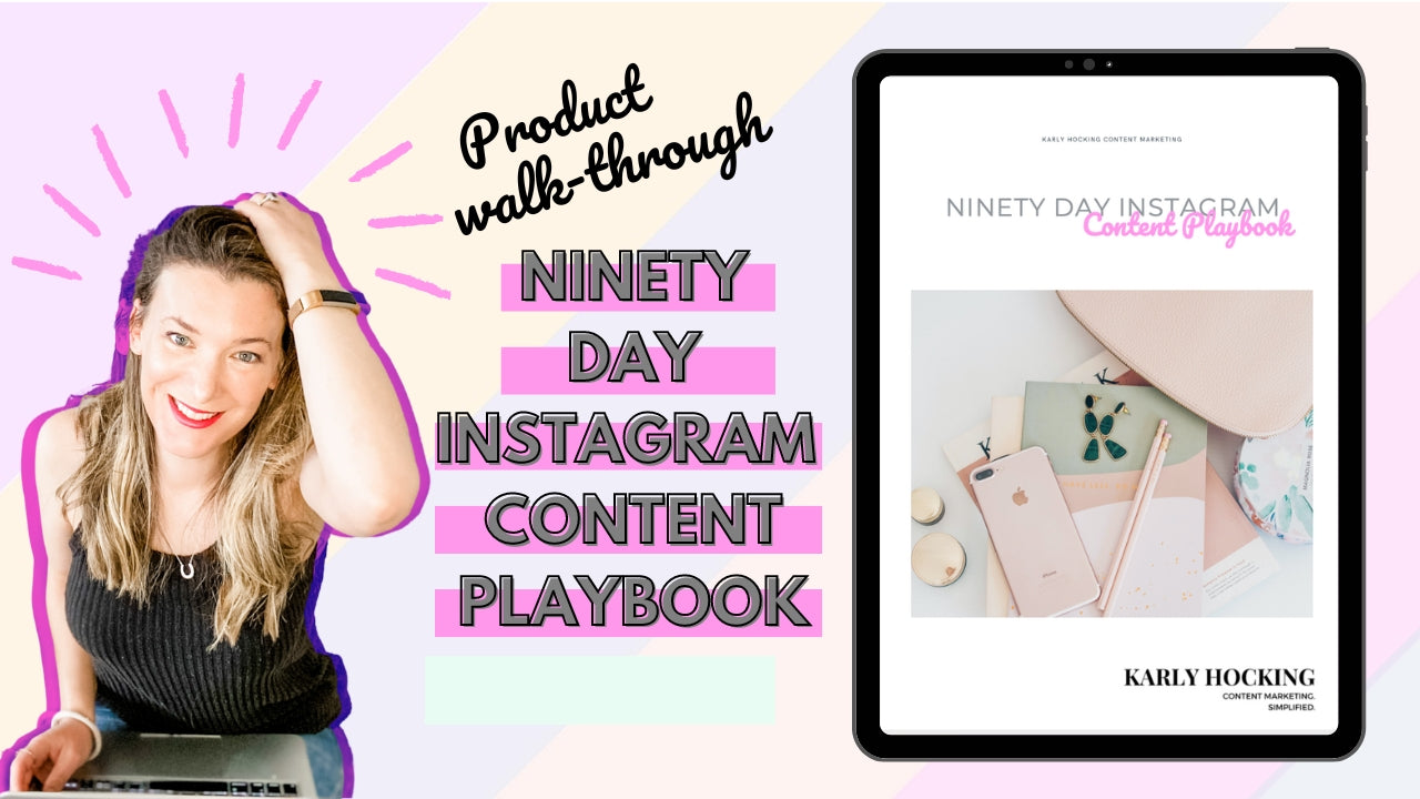 Load video: 90 Day Instagram Content Kit