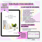 Ultimate Content Marketing Planner - A4 size - Instant download
