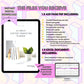 Ultimate Content Marketing Planner - US Letter size - Instant download