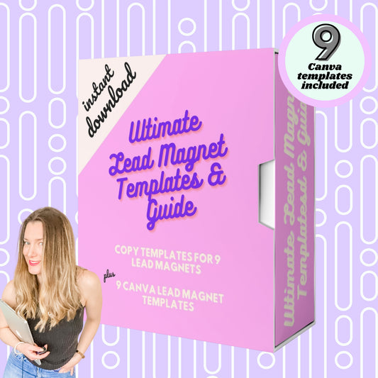 Ultimate Lead Magnet Templates and Guide - Instant download