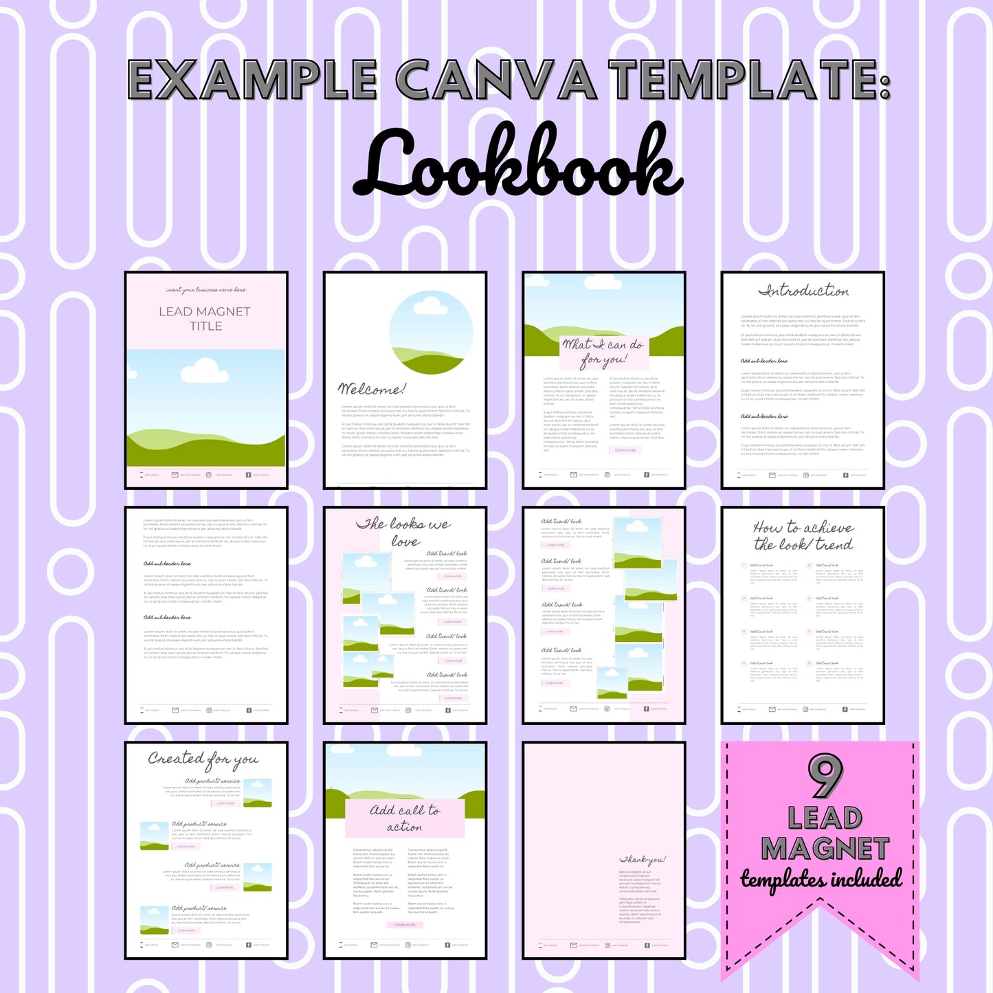 Ultimate Lead Magnet Templates and Guide - Instant download